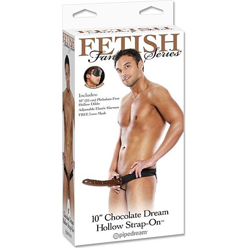 Fetish fantasy arnes hueco ajustable chocolate 22 cm