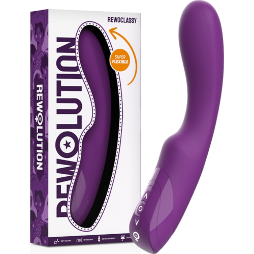 Vibrador G-Spot REWOLUTION REWOCLASSY met FlexiREWO Technologie