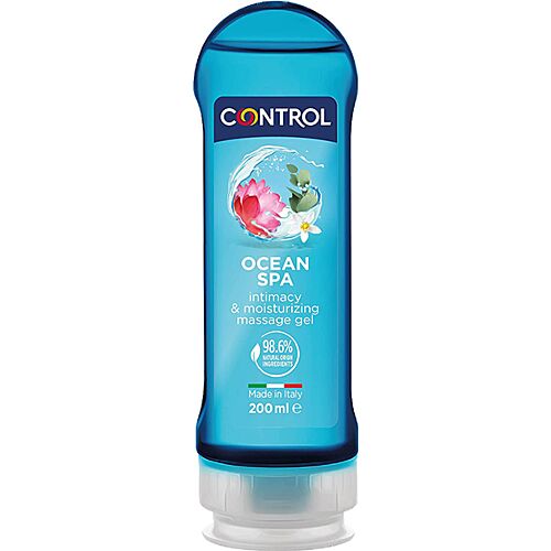 CONTROL 2‑in‑1 massagegel Mediterranean Sea 200 ml