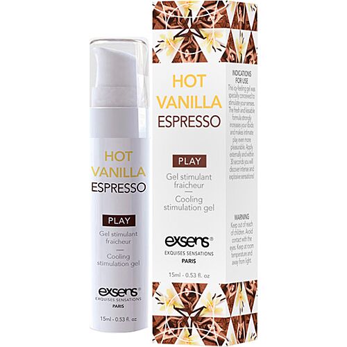 Stimulatiegel Exsens Hot Vanilla Espresso 15 ml