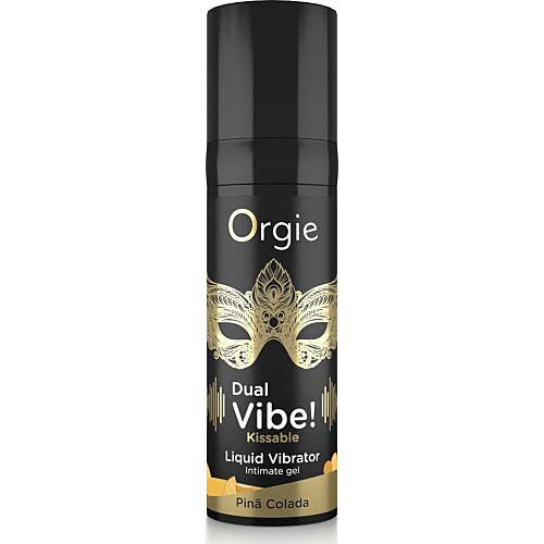 Vloeibare vibrator Orgie Dual Vibe Piña Colada