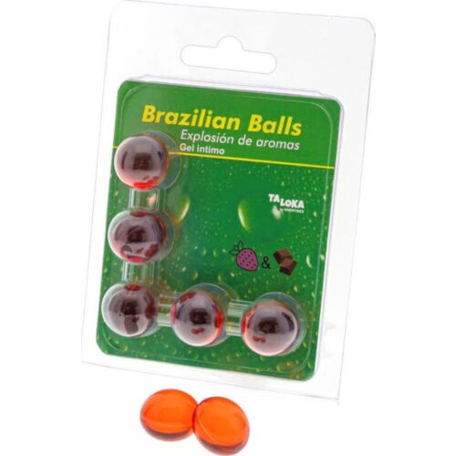 Brazilian Balls TALOKA met aardbei en chocolade