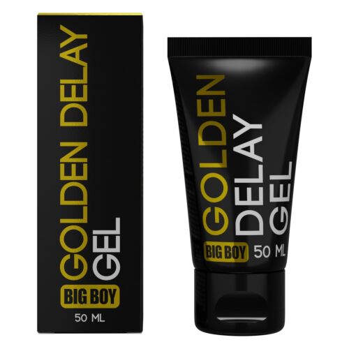 Stimulerende COBECO BIG BOY GOLDEN GEL 50ML met vertragingseffect