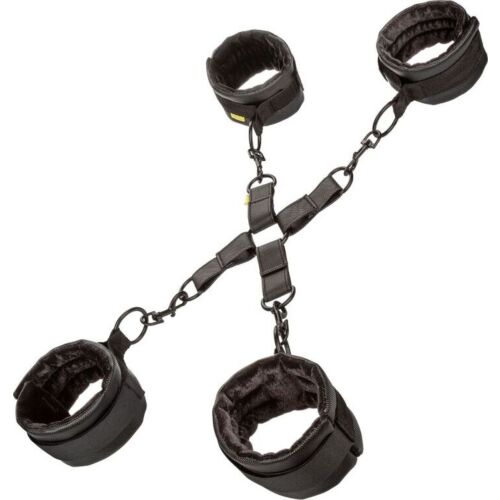 Handboeien de fijación CALEXOTICS Boundless Hog Tie para Controle