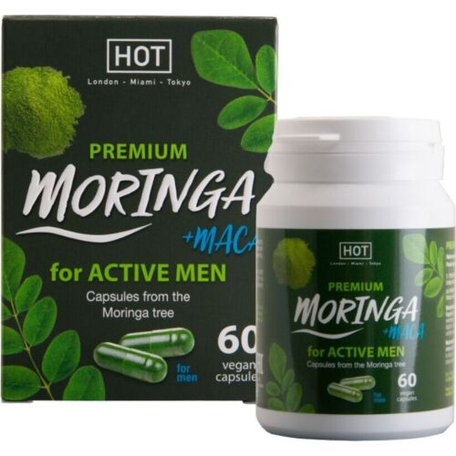 Cápsules Voor Mannen HOT Moringa Man 60 Stuks