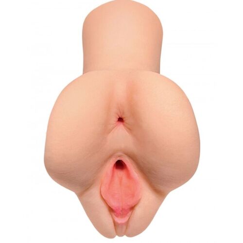 Dubbele Plezier Clear Skin Masturbator