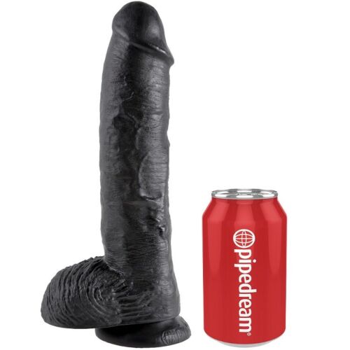 Dildo KING COCK 25.4 CM met Ballen