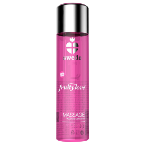 Massageolie SWEDE Fruity Love met verwarmend effect