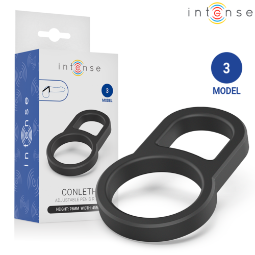 Ring INTENSE FOR HIM Model 3 met dubbelring ontwerp