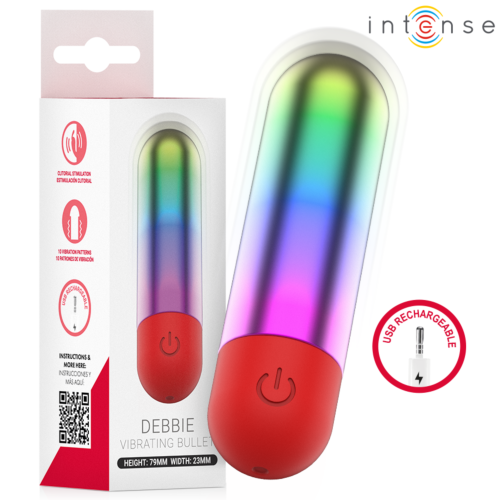 INTENSE Debbie Rainbow Clitoris Vibrerende Bullet