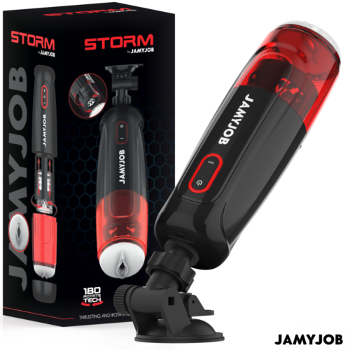 Masturbator JAMYJOB STORM met 10 modi van stimulatie