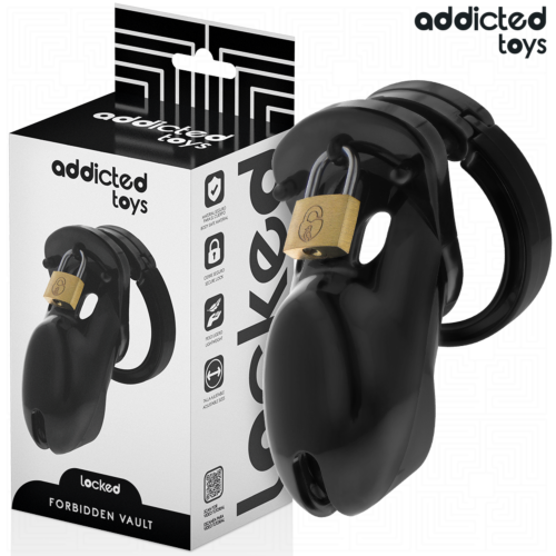 Kooi voor Penis ADDICTED TOYS LOCKED 10 cm voor BDSM
