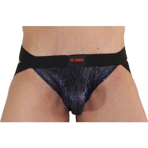 BURN 006 Jockstrap Brillante met transparante accenten