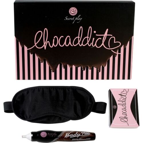 Erotisch spel SECRETPLAY Chocaddict met chocolade