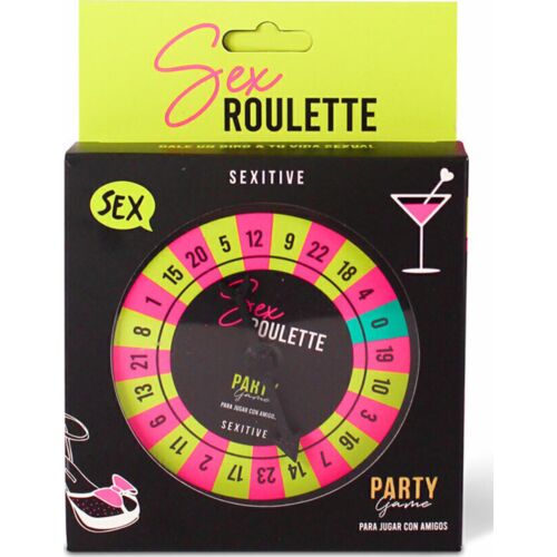 Erotisch gezelschapsspel SEXITIVE Sex Roulette Party Game