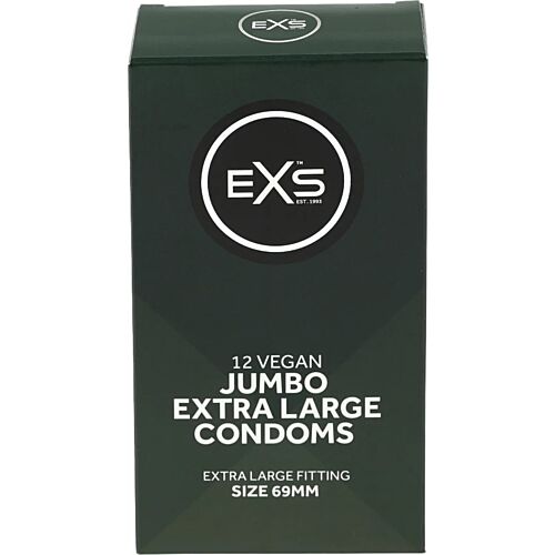 Condooms Exs Jumbo 12's - Extra grote maat