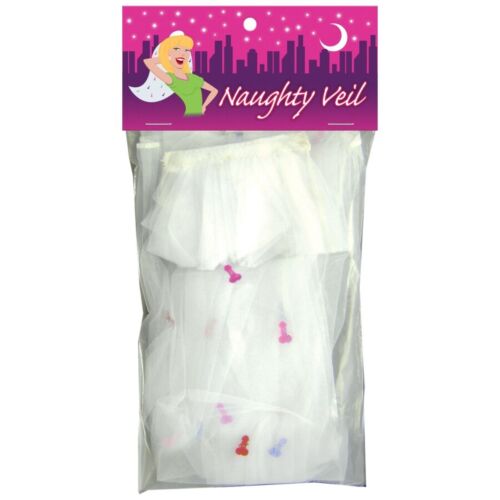 Accessoire KHEPER GAMES NAUGHTY VEIL met confetti