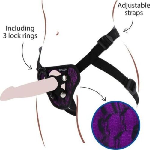 Arneses GET REAL Strap-On Lace Harnés