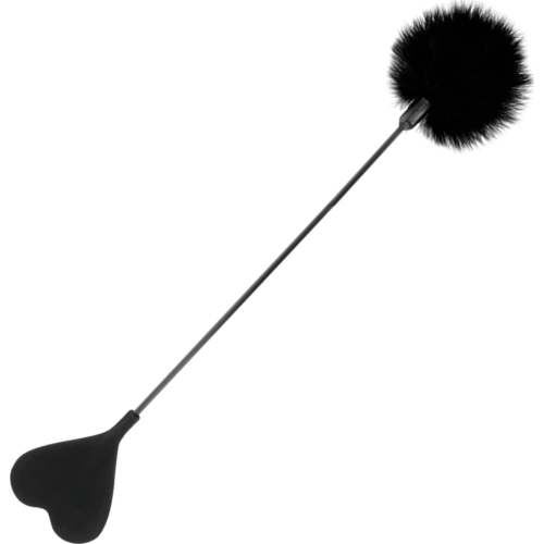 Látigo Darkness Sensations 40 cm met Pluimen