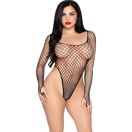 Bodysuit Leg Avenue 89377 Hoog Uitgesneden