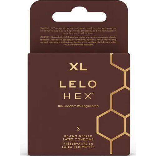 LELO HEX Respect XL Condooms voor meer comfort