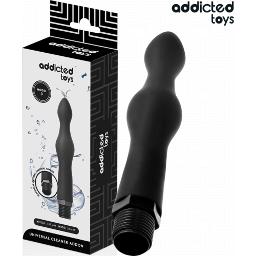 Ducha anal Addicted Toys Model 3 met universele adapter