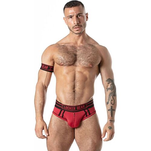 LOCKER GEAR SPORT MESH JOCK BRIEF ROOD S