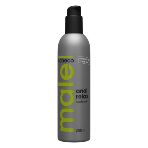 Ontspannend glijmiddel COBECO Male 250ml met lokaal verdovend effect