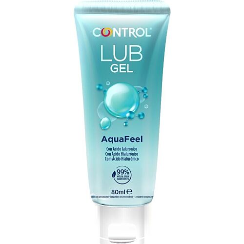 Glijmiddel Control AquaFeel 80ml met hyaluronzuur