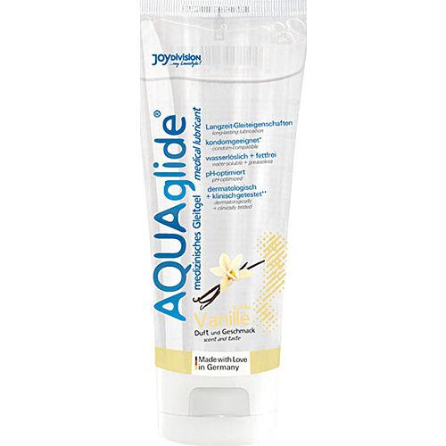 Aquaglide Vainilla waterbasis glijmiddel 100 ml
