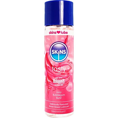 Lubricant SKINS Tasty Bubblegum 130 ML met geweldige smaak