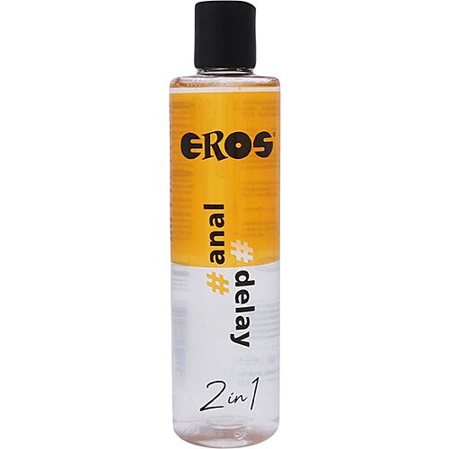 Glijmiddel Eros 2-in-1 Anal Delay 250 ml