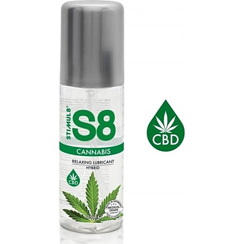 STIMUL8 S8 Hybride glijmiddel met cannabis 125 ml