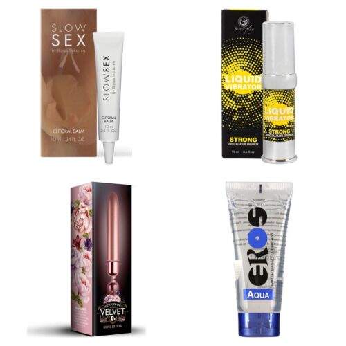 Stimulerende set voor haar met clitorisbalsem en bullet vibrator