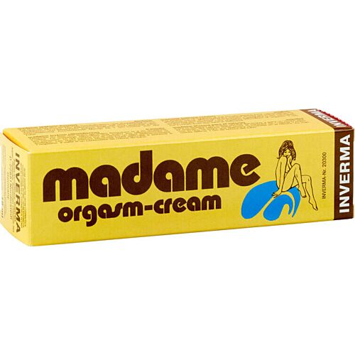 Creme INVERMA MADAME ORGASMISCHE voor Clitorale Gevoeligheid