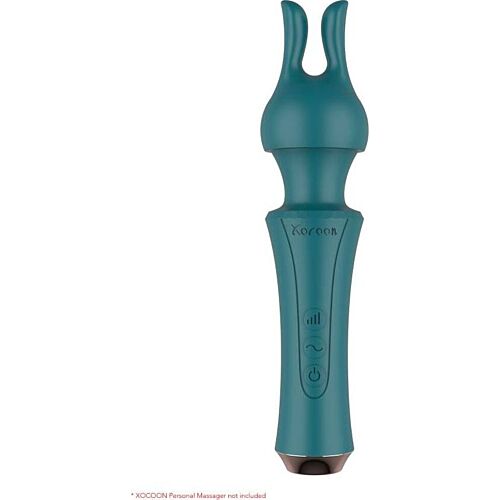 Vibrador WAND XOCOON met accessoires voor diverse stimulatie