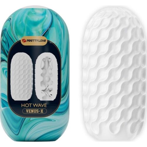 Masturbator Pretty Love Hot Wave met 3 tunnels
