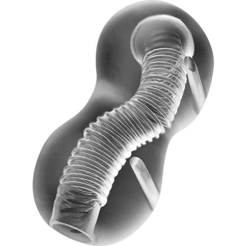 Masturbator JAMYJOB TENSEK 3 - Transparant en stimulerend