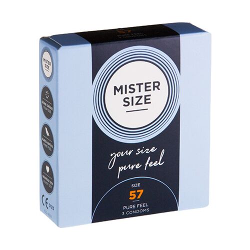 Condomen MISTER SIZE L 57 MM - Ultrafijn en veilig