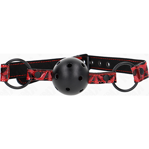 Mondknevel KINK 4.5 CM met Diamantpatroon en Verstelbare Maat