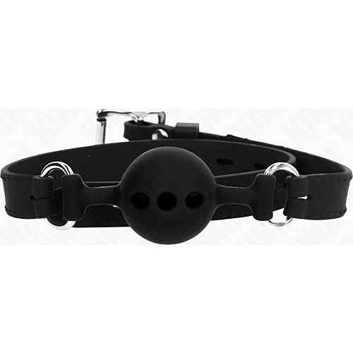 Mondknevel KINK met zachte silicone bal 4 cm