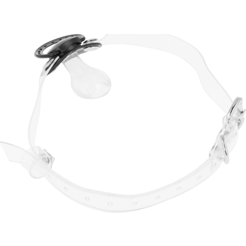 Mordaza Chupete OHMAMA FETISH con Tirantas Ajustables