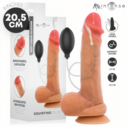Dildo MR. INTENSE Danny met ejaculatiefunctie