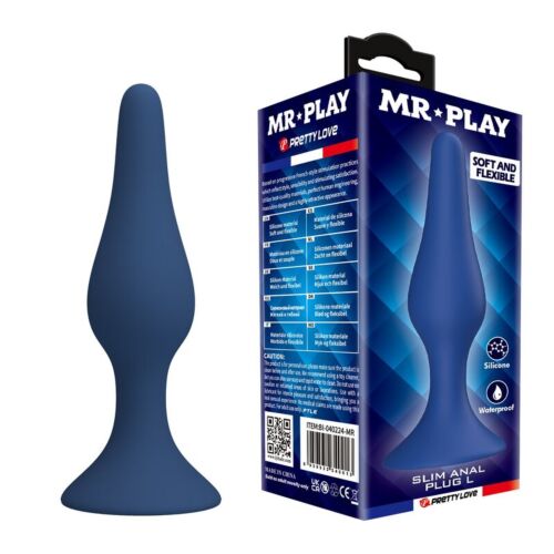 Anal Plug MR PLAY Slim Aerodynamisch Ontwerp