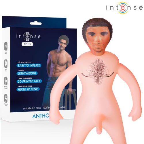 Muñeco HInchable Intense Dolls Anthony 3D Pene