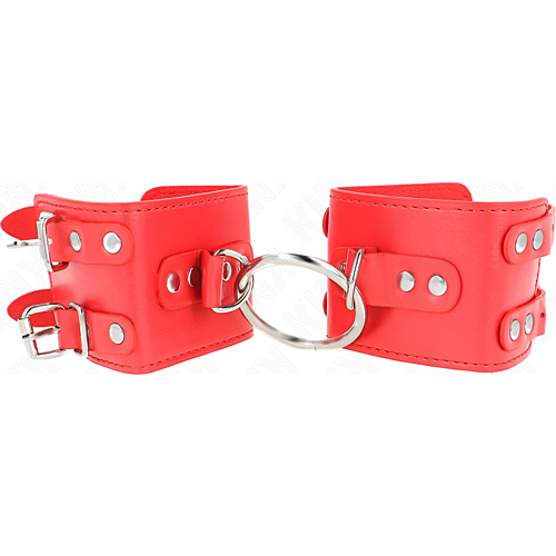 Handboeien KINK Wrist Restraint Rojo Ajustables 17-22 cm
