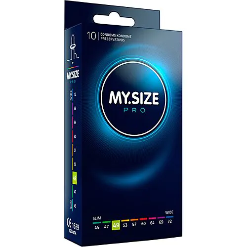 Condoom My.Size PRO TALLA 49 voor kleinere penissen