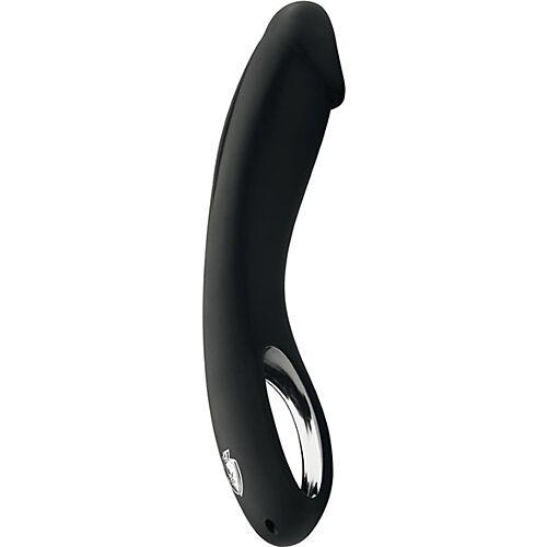 MYSTIM CHARGING CHESTER E-STIM DILDO, SEXY BLACK