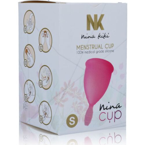 Menstruatiecup NINA KIKÍ Maat S - Hypoallergeen en herbruikbaar
