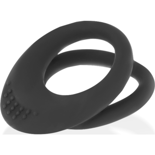 Ohmama Fetish - Dubbele Siliconen Ring 3.5 cm / 4.5 cm